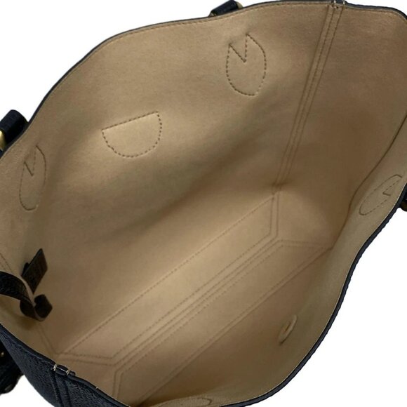 Auth GUCCI GG Marmont   Black Leather Tote Bag - Picture 13 of 16